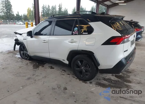 2020 Toyota Rav4 Hybrid Xse from USA, damaged, VIN JTMEWRFV1LD550283